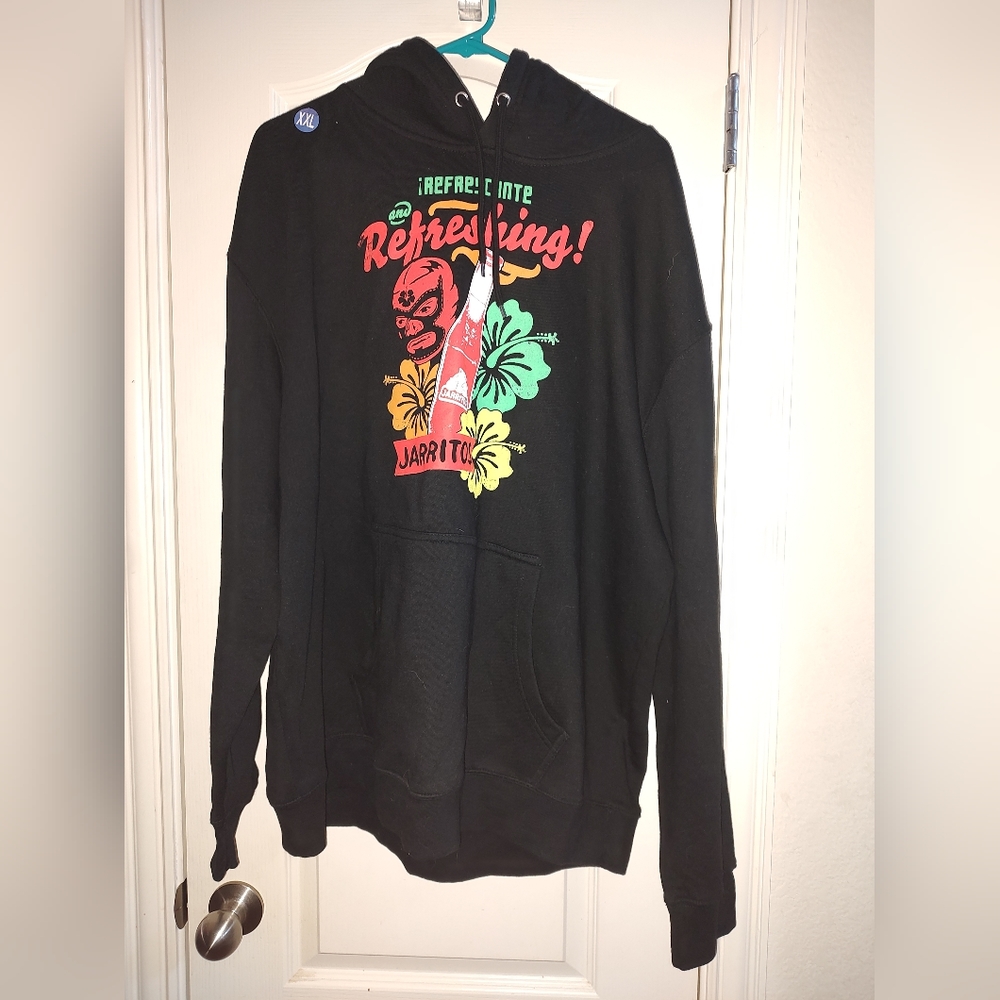 Men's jarritos black hoodie in size xxl